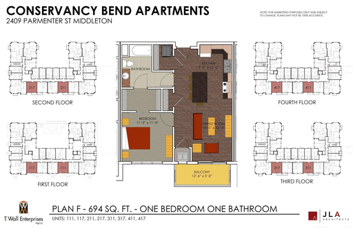 One Bedroom Apartment – photo 1