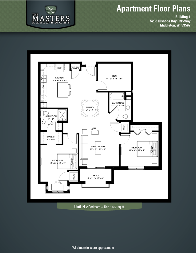 MIDDLETON Apartment: 5263 BISHOPS BAY PARKWAY