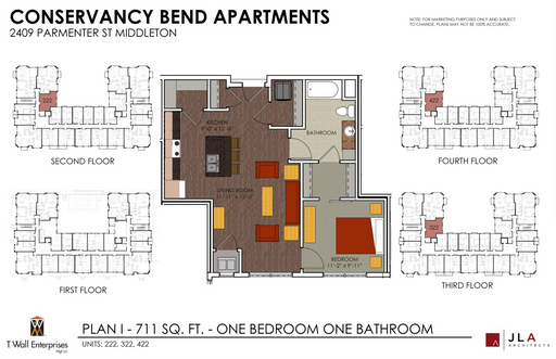 Spacious One Bedroom Apartment with HUGE pantry! – photo 1