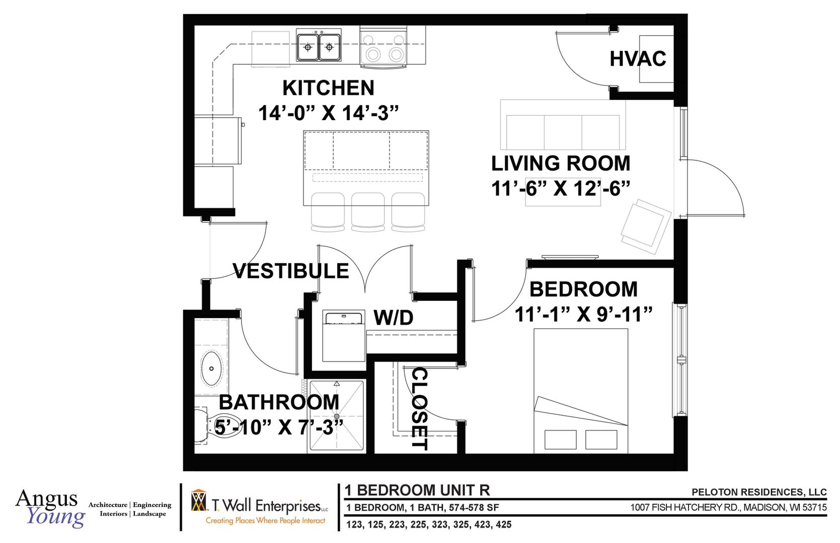 Madison Apartment: 1007 Fish Hatchery Road