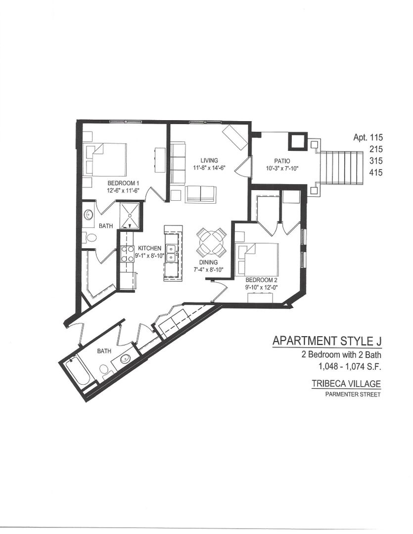 MIDDLETON Apartment: 3700 PARMENTER ST