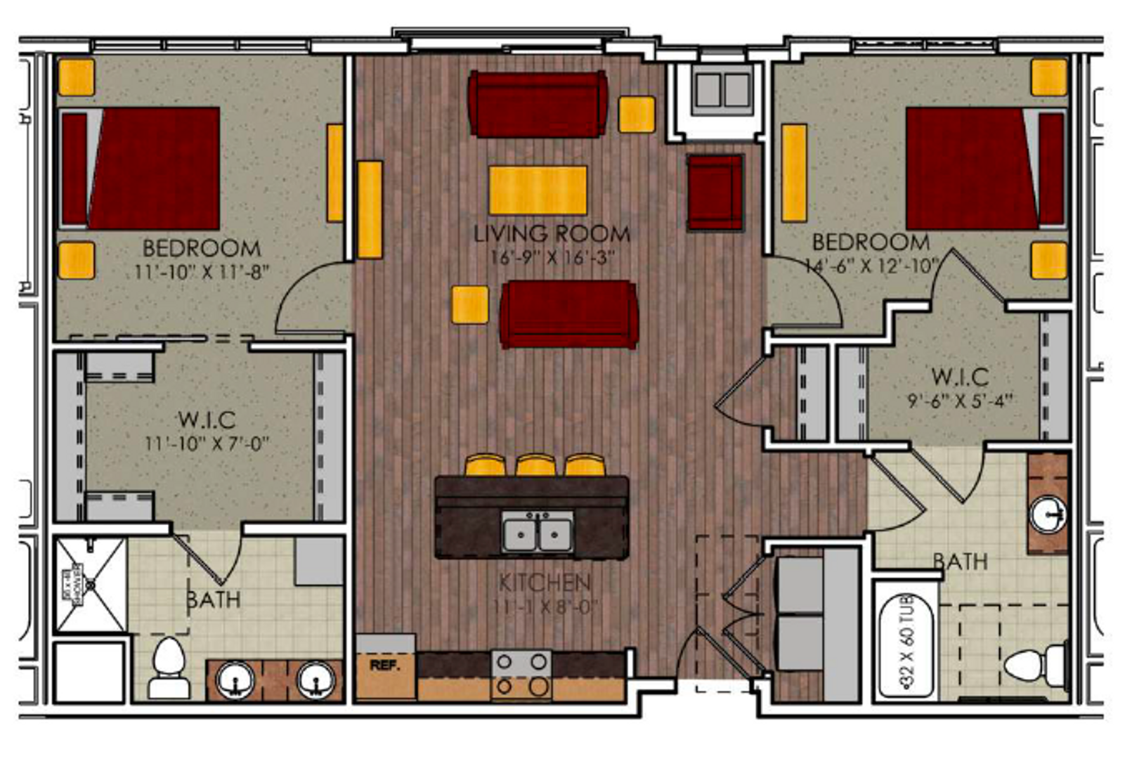 Middleton Apartment: 1800 Parmenter Street