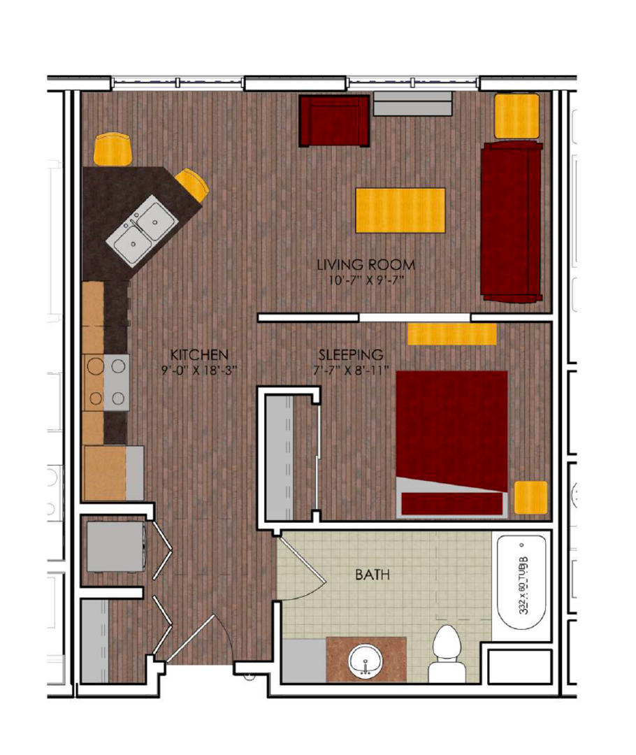 Middleton Apartment: 7600 Terrace Avenue
