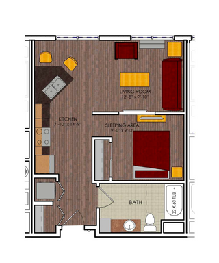 Beautiful Executive Studio. – photo 1