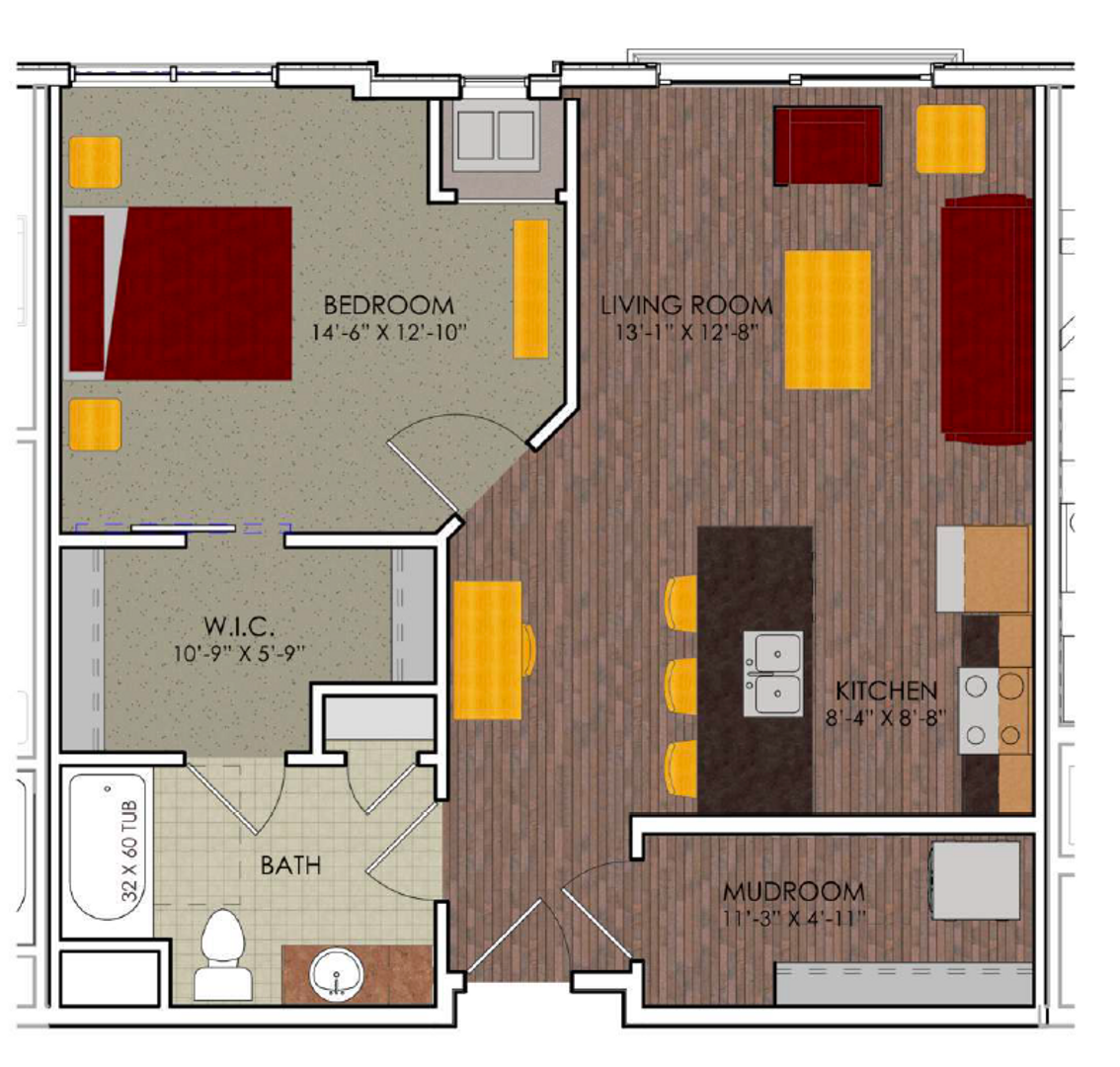 Middleton Apartment: 1800 Parmenter Street