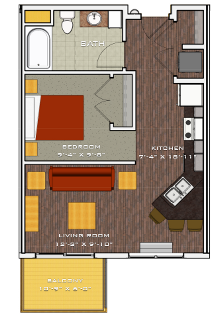 Madison Apartment: 4702 Creekwood Lane