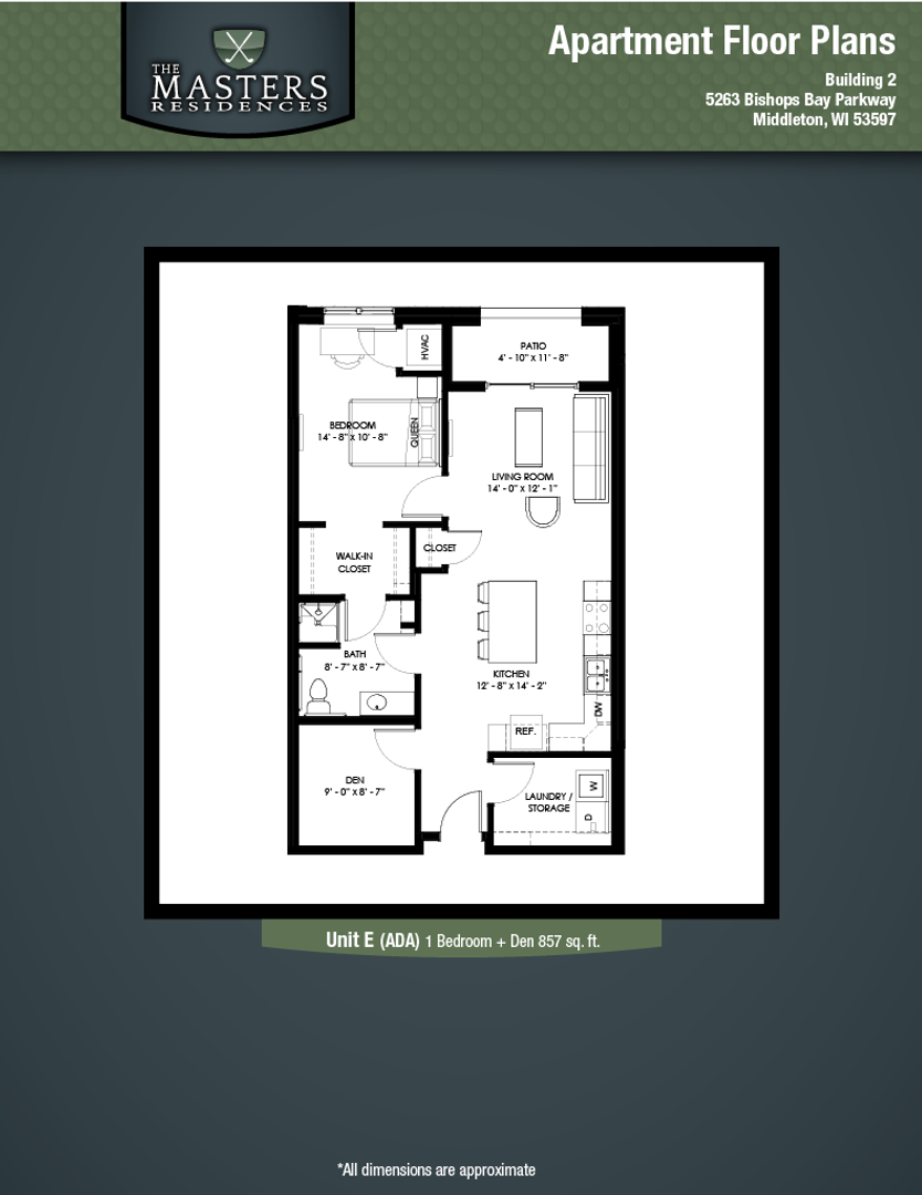 MIDDLETON Apartment: 5269 BISHOPS BAY PARKWAY