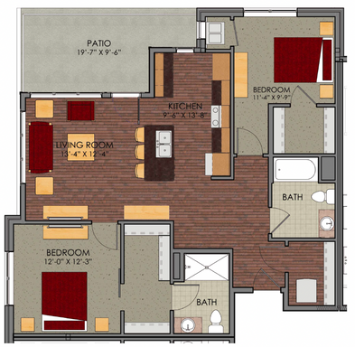 Brand New Two Bedroom with Luxury Finishes – photo 1
