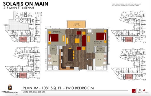 2 Bedroom, 2 Bath Apartment – photo 1