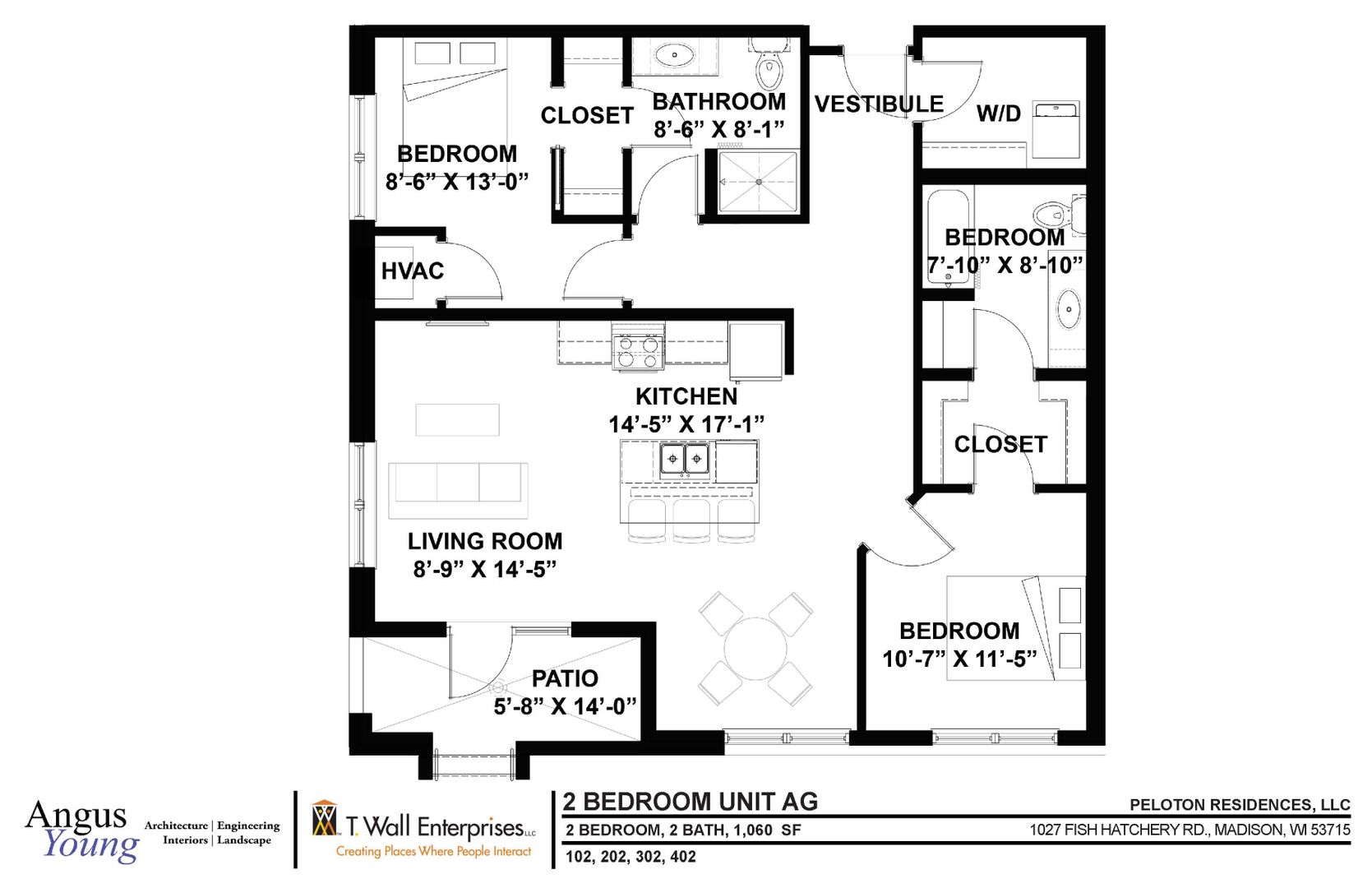 Madison Apartment: 1027 Fish Hatchery Road