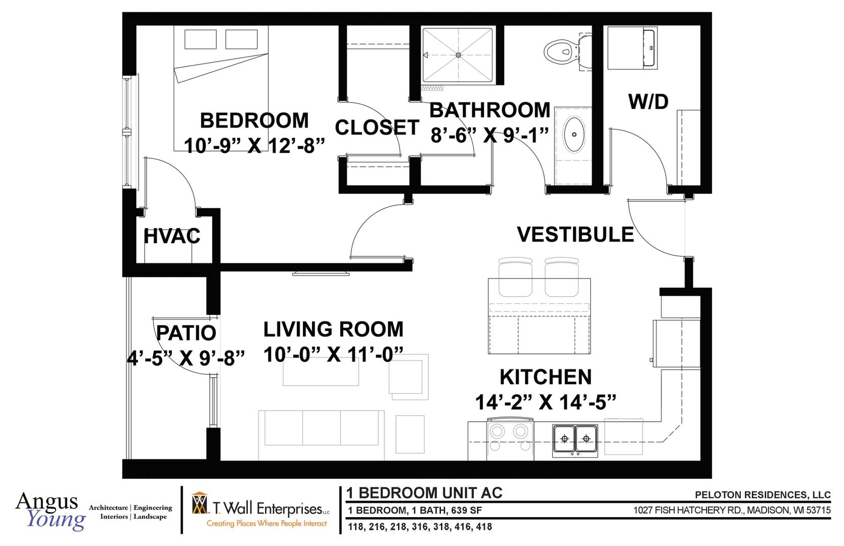 Madison Apartment: 1027 Fish Hatchery Road