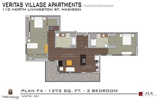 STUNNING TOP FLOOR THREE BEDROOM WITH CAPITOL VIEW – photo 1