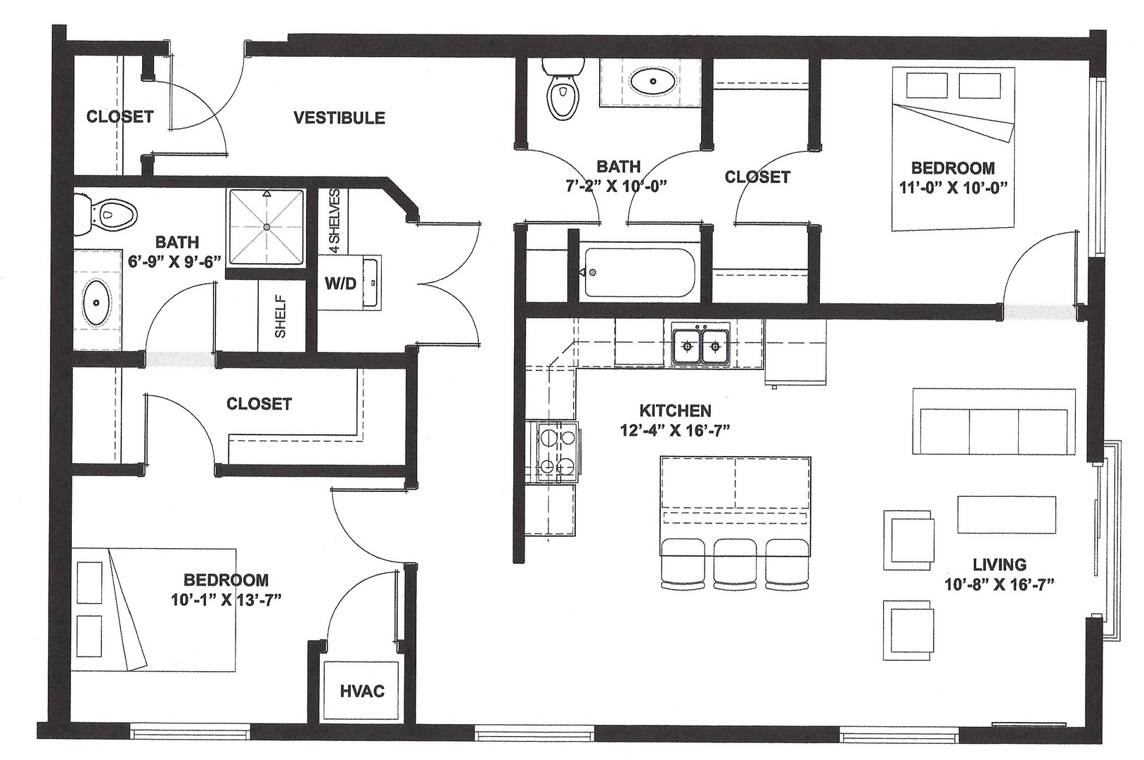 Middleton Apartment: 7609 Elmwood Ave