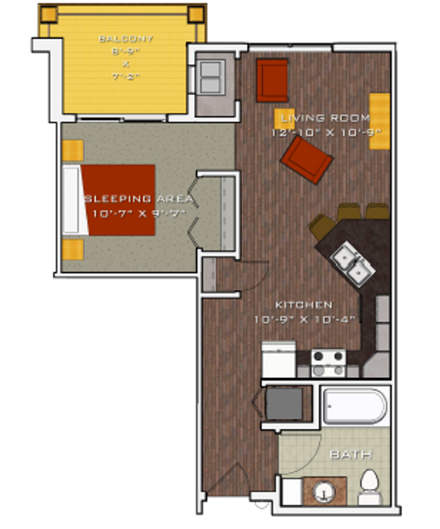 Madison Apartment: 4603 DiLoreto Ave