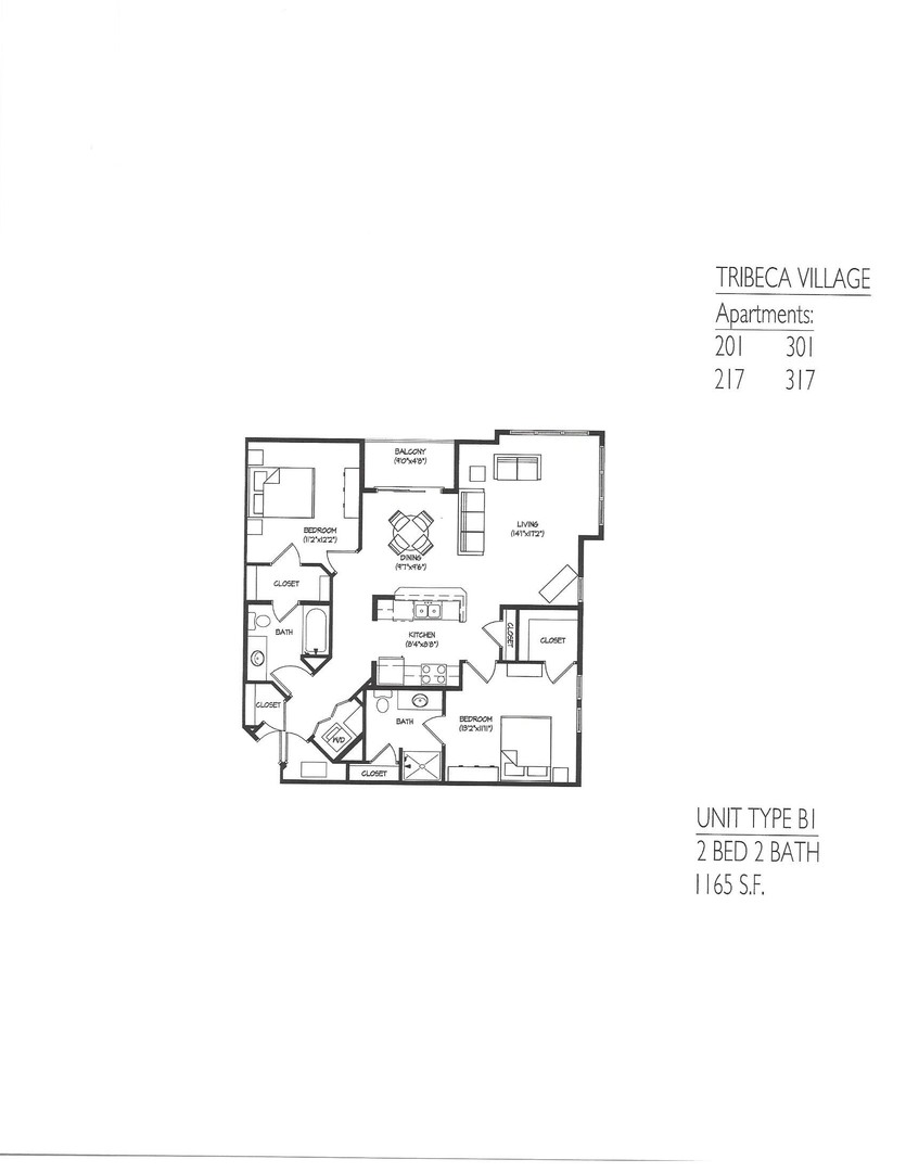 MIDDLETON Apartment: 3750 PARMENTER ST