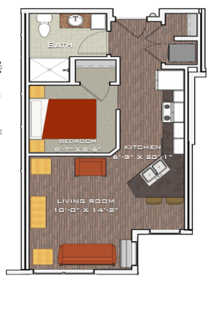Madison Apartment: 4702 Creekwood Lane