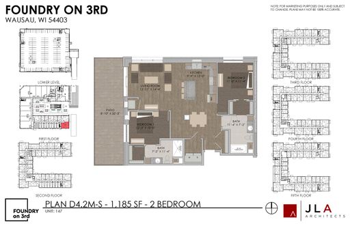 Stunning Corner 2-Bedroom with a Private Balcony – photo 1
