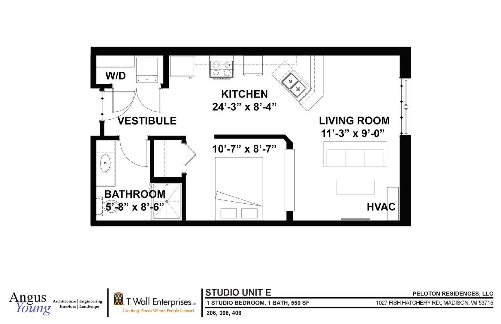 Madison Apartment: 1027 Fish Hatchery Road