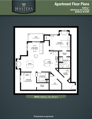 Stunning 2 Bedroom 2 Bath with Den! Includes One Underground Parking Space. – photo 1