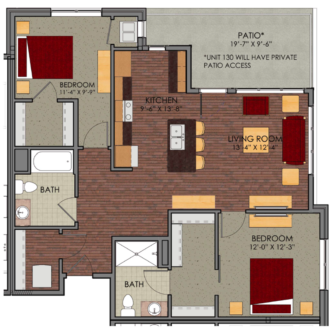 Madison Apartment: 4708 Creekwood Lane