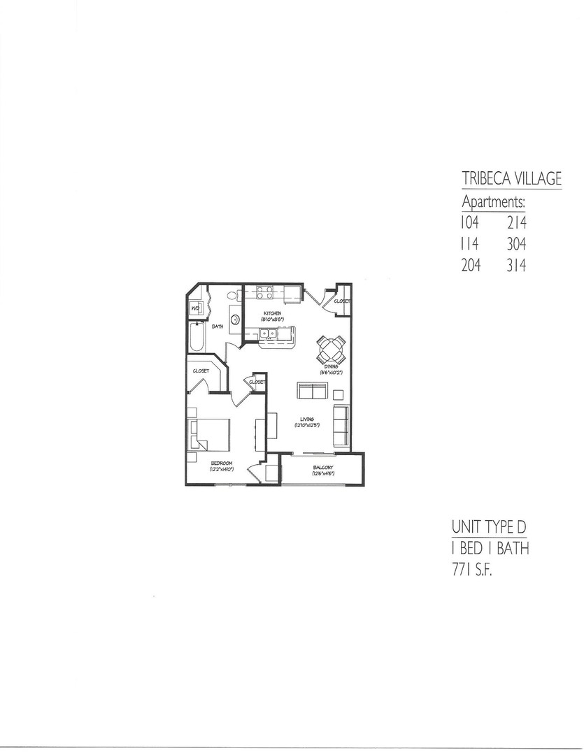 MIDDLETON Apartment: 3750 PARMENTER ST