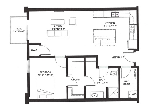 Beautiful Brand-New One Bedroom with Large Entryway Re-Rental Period: (Now - 4/30/23) Re-Rental Price: $1,812.00 – photo 1