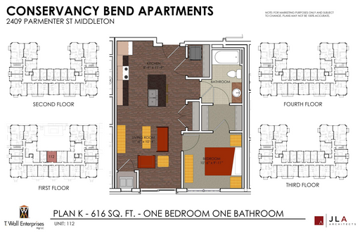 Cozy One Bedroom Apt – photo 1