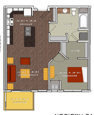 Brand New One Bedroom with Luxury Finishes – photo 1