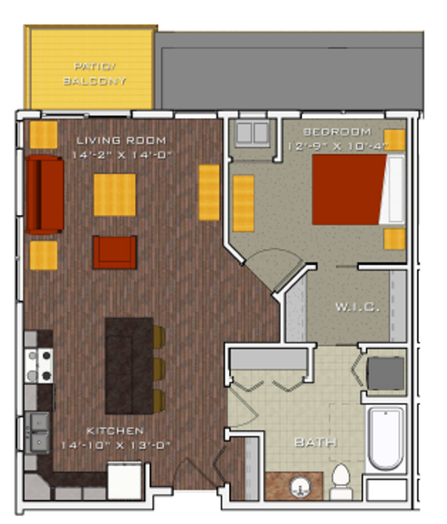 Madison Apartment: 4603 DiLoreto Ave