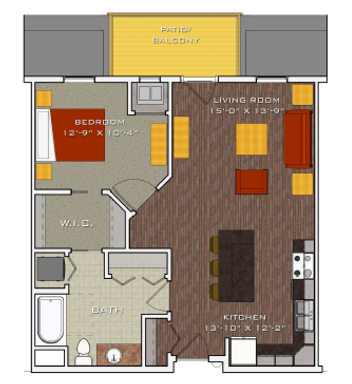 Beautiful One Bedroom With Luxury Finishes – photo 1