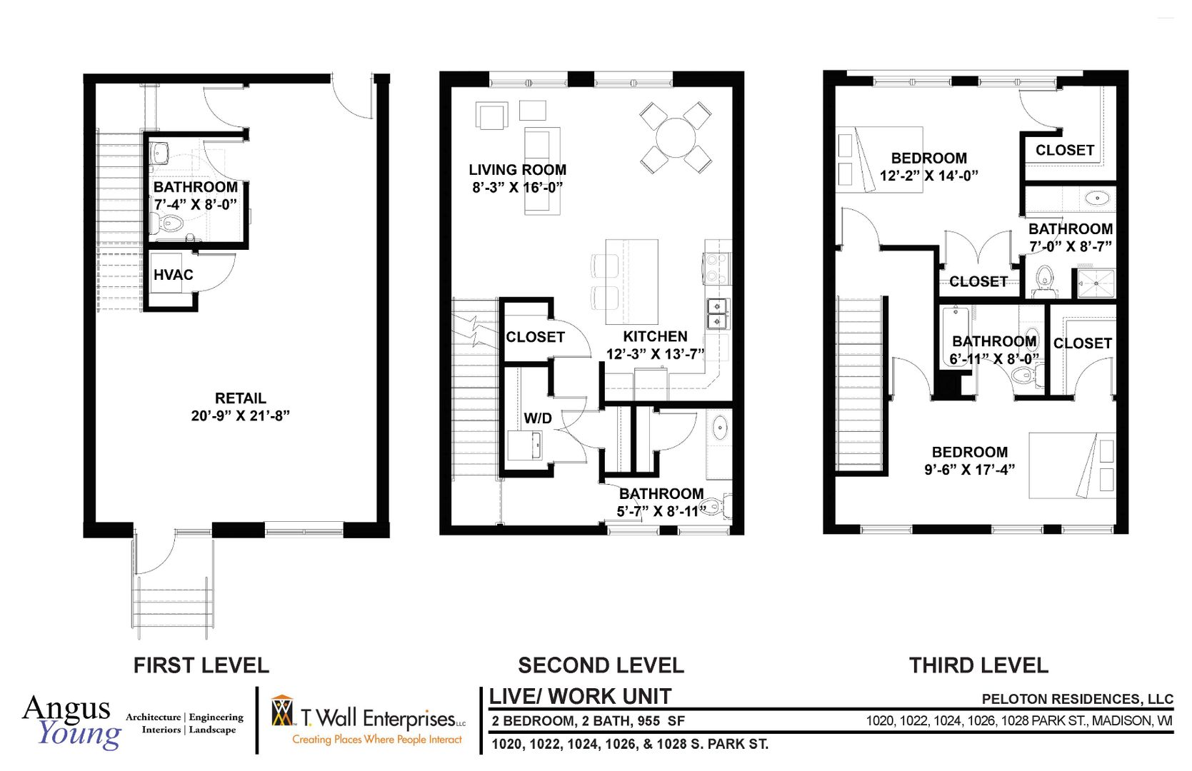 Madison Apartment: 1020 S. Park Street