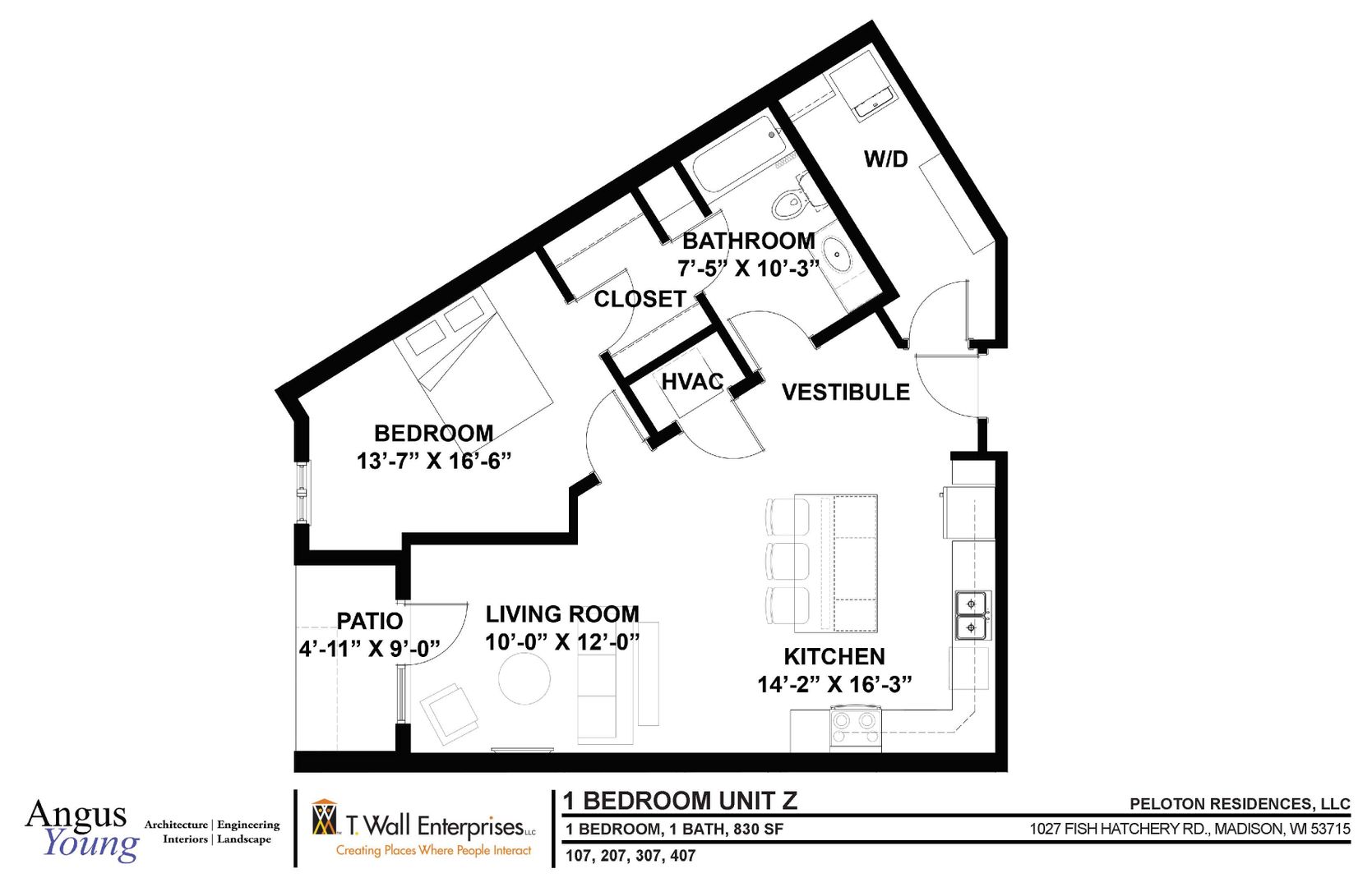 Madison Apartment: 1027 Fish Hatchery Road