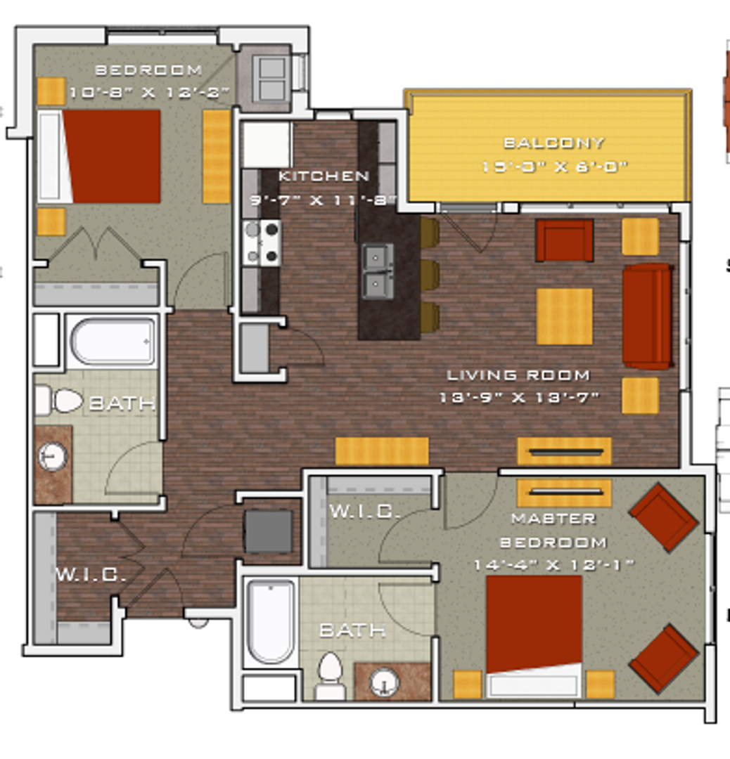 Madison Apartment: 4702 Creekwood Lane