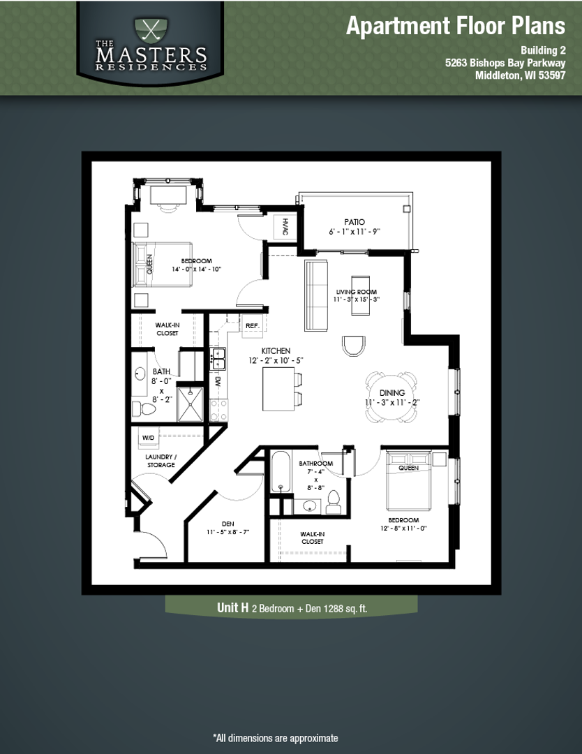 MIDDLETON Apartment: 5269 BISHOPS BAY PARKWAY