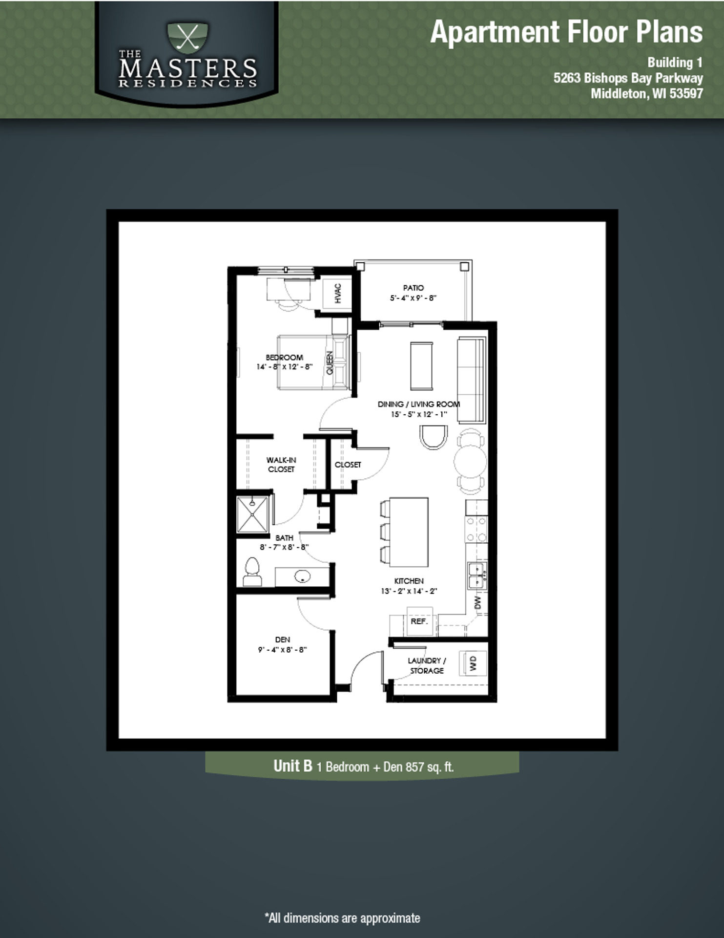 MIDDLETON Apartment: 5263 BISHOPS BAY PARKWAY