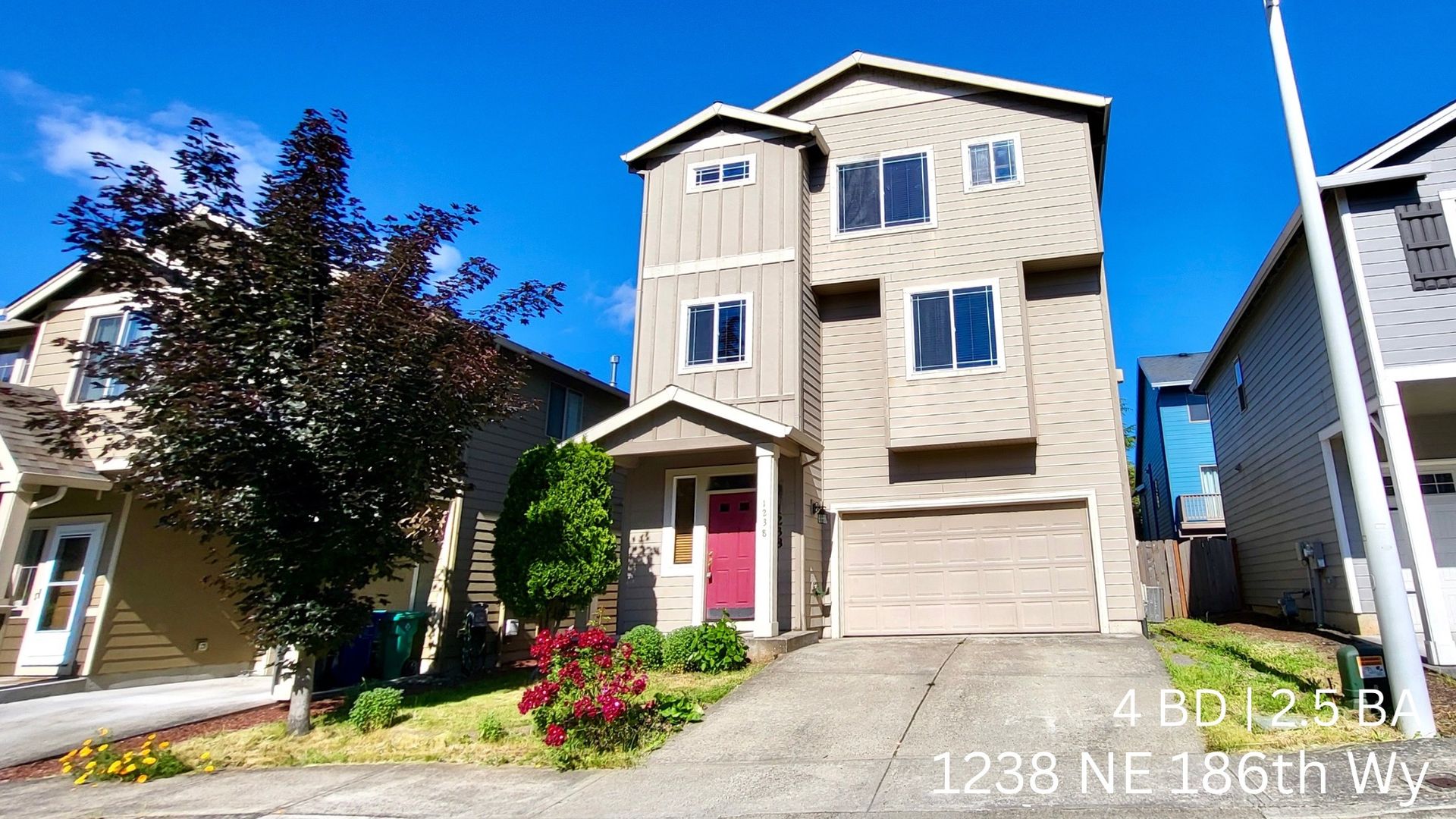 Portland House: 1238 NE 186th Wy.