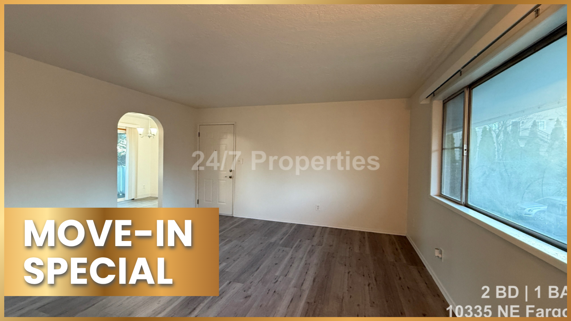 Portland Apartment: 10331 NE Fargo St.