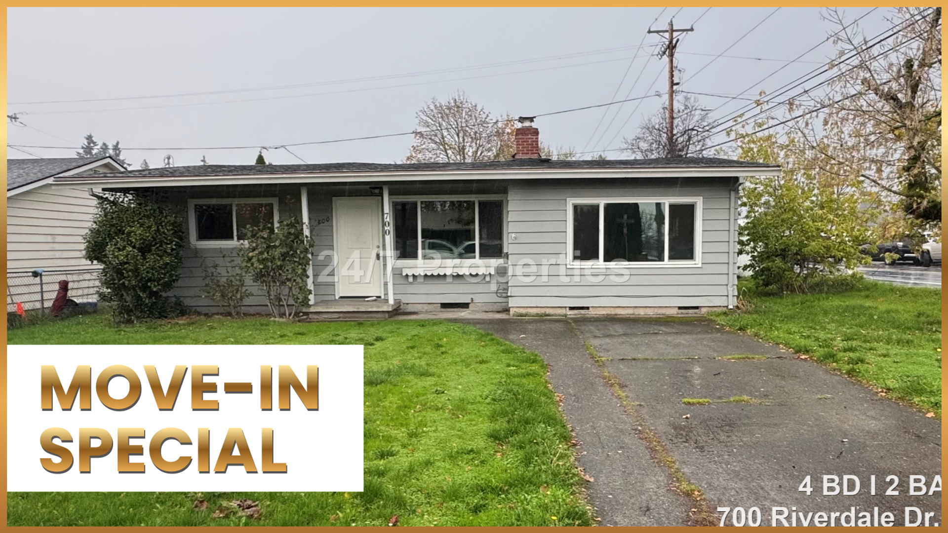 Gladstone House: 700  Riverdale Dr