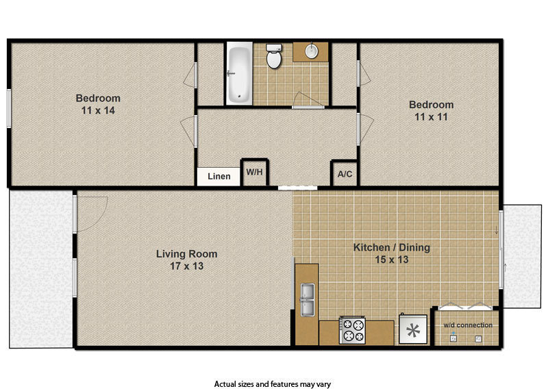 Bryan Apartment: 3608 Elliott