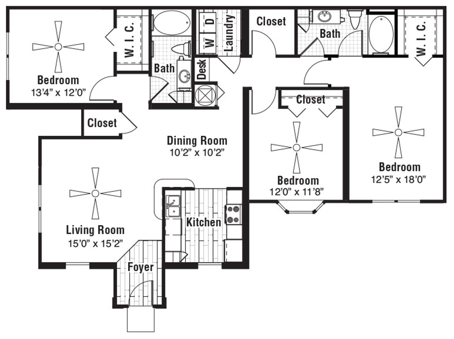 Tallahassee Apartment: 2500 Merchants Row Blvd
