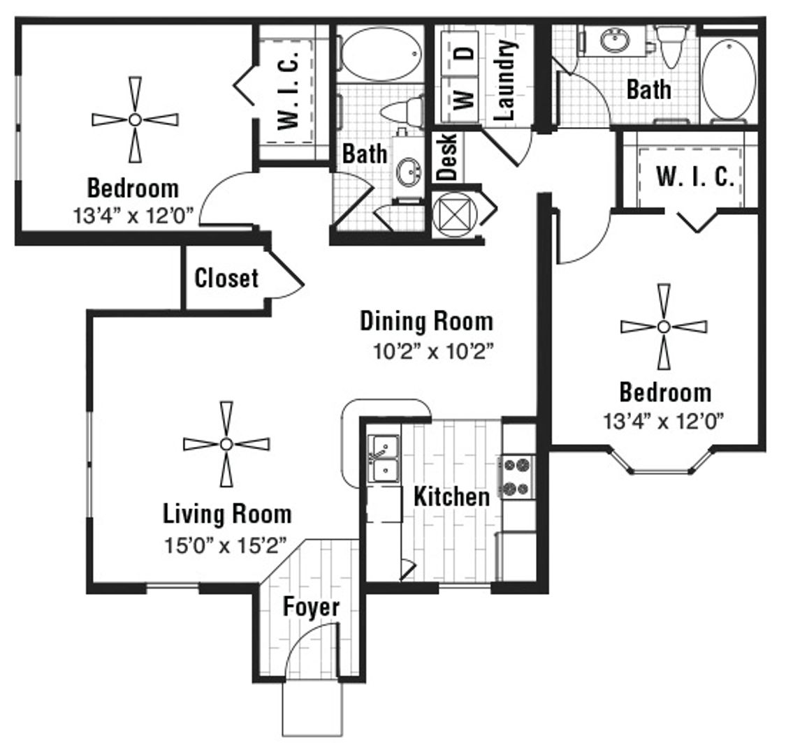 Tallahassee Apartment: 2500 Merchants Row Blvd