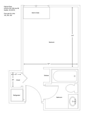FIRST MONTH FREE - Fall 2026 - Private Studio 3 Blocks from UW – photo 1