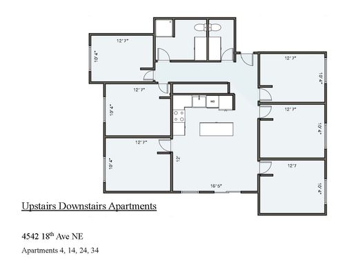 LARGE 6 Bedroom Apartment 2025-2026 School Year (9 Month Leases Available) – photo 1