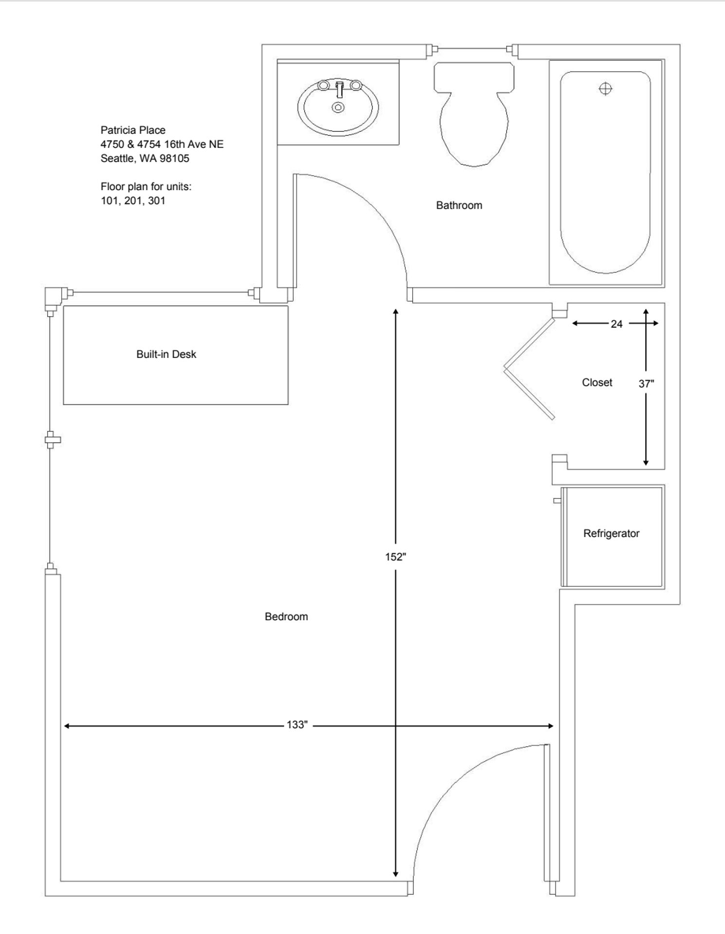 Seattle Apartment: 4750 16th Avenue NE