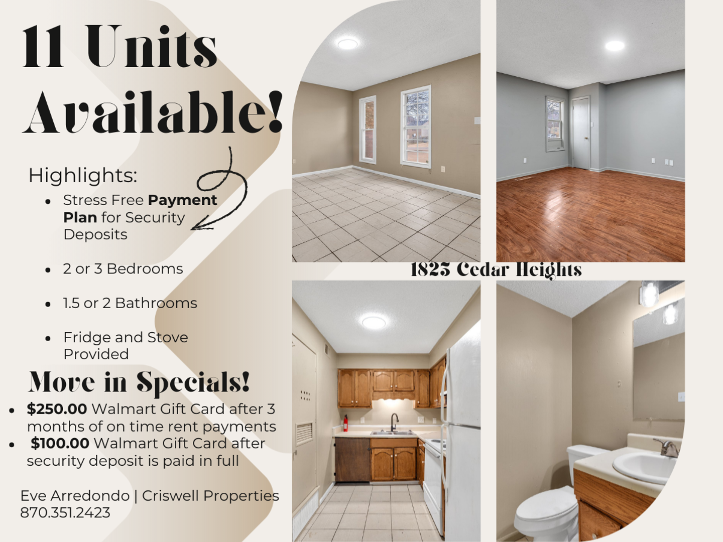 Jonesboro Apartment: 1803-1835 Cedar Heights Dr.