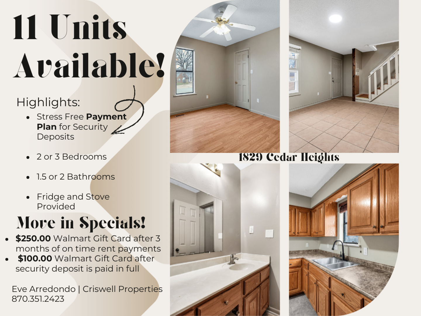 Jonesboro Apartment: 1803-1835 Cedar Heights Dr.