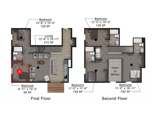 Individual Lease in 5 Bed / 4 Bath Unit