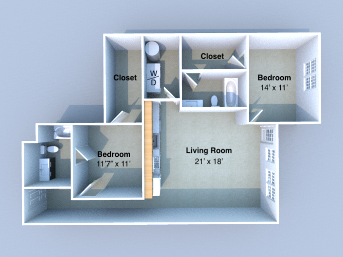 Terre Haute Apartment: 1 Sycamore St.