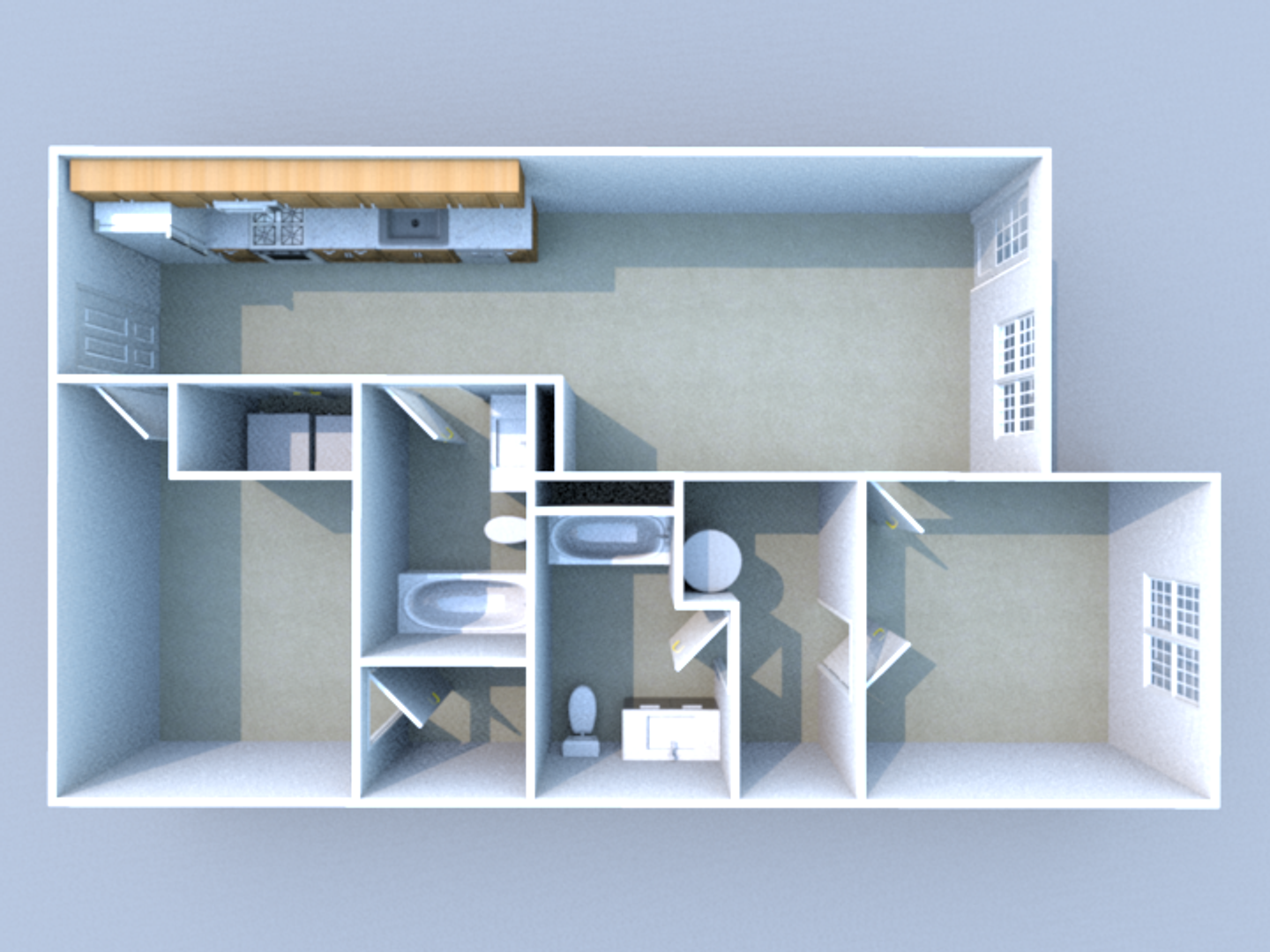 Terre Haute Apartment: 1 Sycamore St.