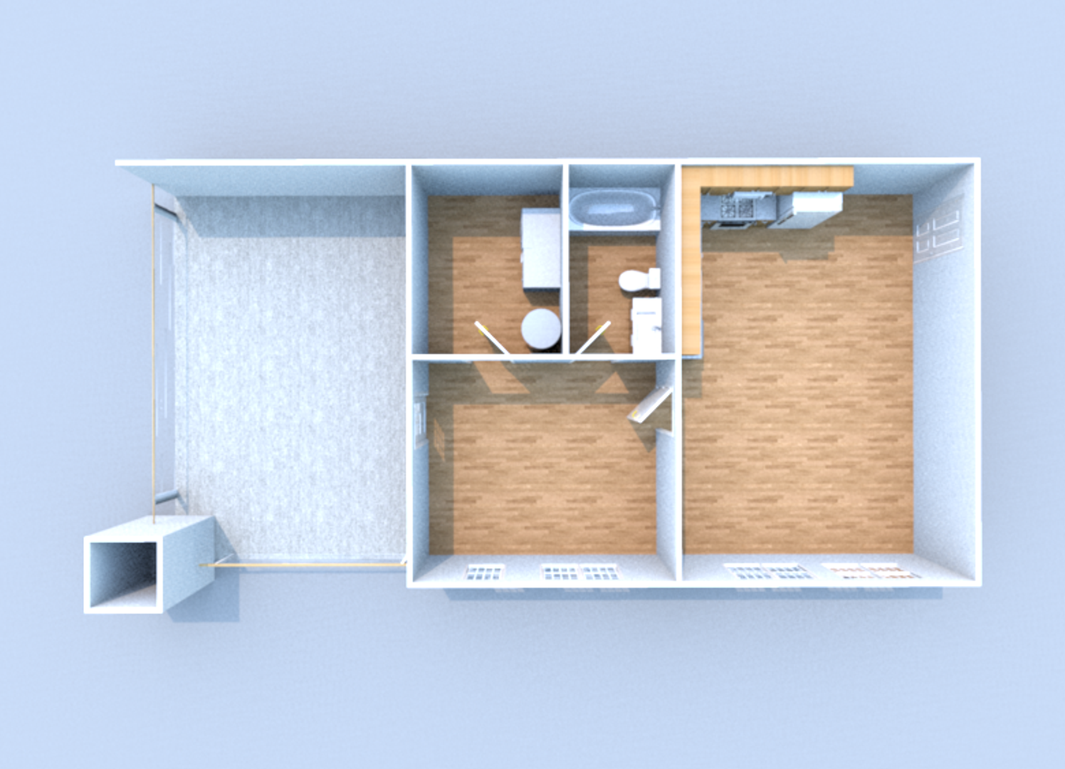 Terre Haute Apartment: 1 Sycamore St.